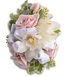 Dreamy Pink Wristlet from Parkway Florist in Pittsburgh PA